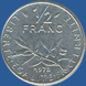 Увеличить 1/2 франка Франции